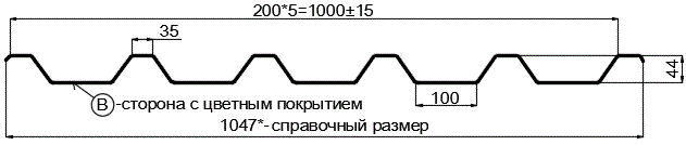 Фото: Профнастил Н60 х 845 - B (PURMAN-20-3005-0.5) в Черноголовке