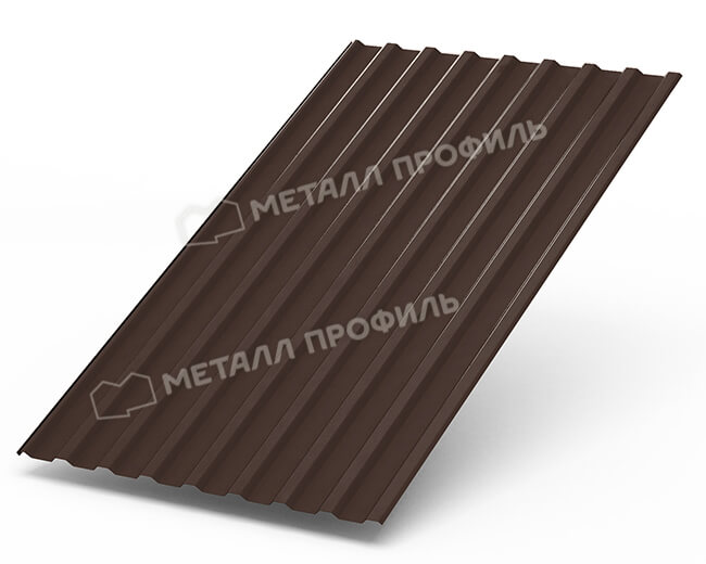 Фото: Профнастил МП20 х 1100 - R (Steelmatt-20-8017-0.4±0.08мм) в Черноголовке