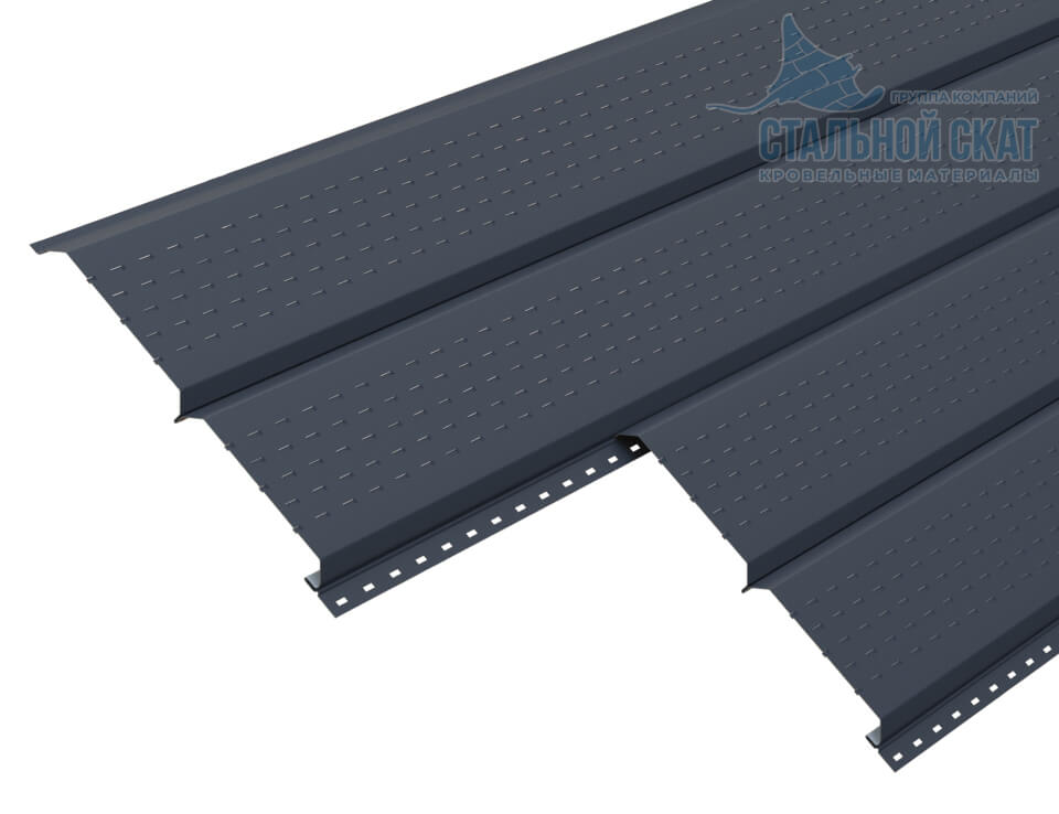 Софит Lбрус-15х240 (ПЭ-01-7016-0.4±0.08мм) в Черноголовке