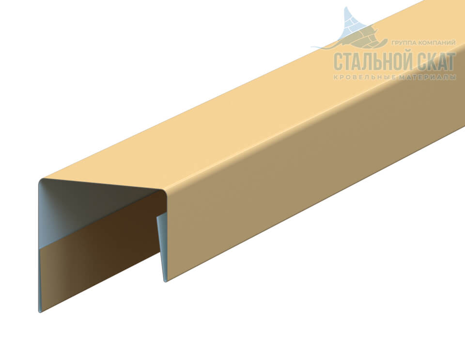 Планка П-образная 23х22х2000 NormanMP (ПЭ-01-1015-0.5) в Черноголовке