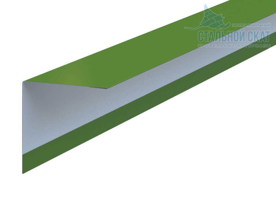 Планка угла наружного 50х50х3000 NormanMP (ПЭ-01-6018-0.5) в Черноголовке