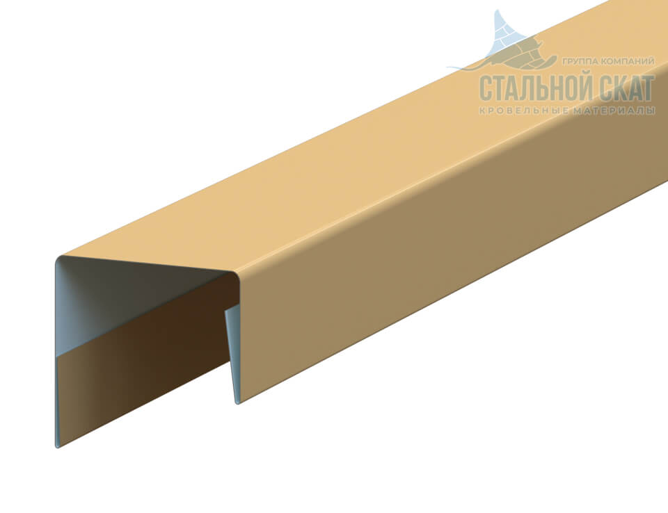 Планка П-образная 23х22х2000 NormanMP (ПЭ-01-1014-0.5) в Черноголовке