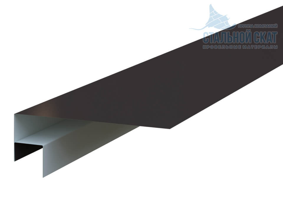 Планка откоса сложная FASTCLICK 175х34х3000 (VikingMP E-20-8019-0.5)