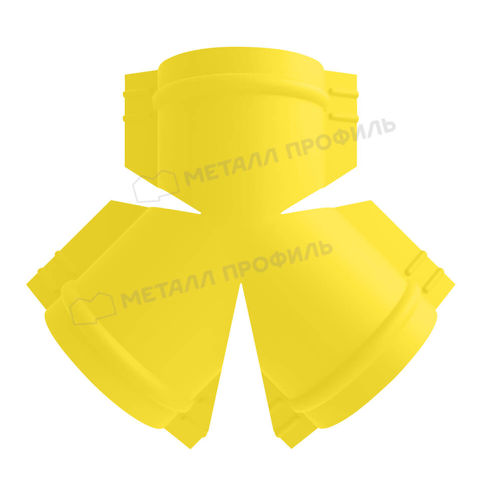 Y-образный тройник для круглого конька R110 NormanMP (ПЭ-01-1018-0.5)