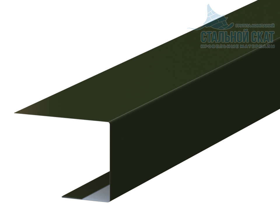 Планка завершающая FASTCLICK 50х38х3000 (VikingMP E-20-6007-0.5)
